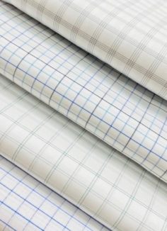 white checks fabric